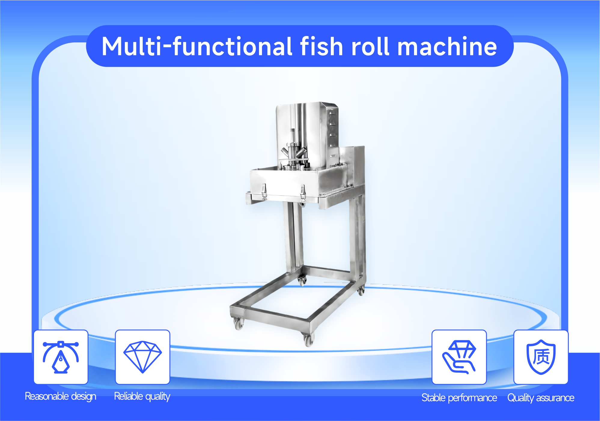 Multifunctional Fish Roll Machine
