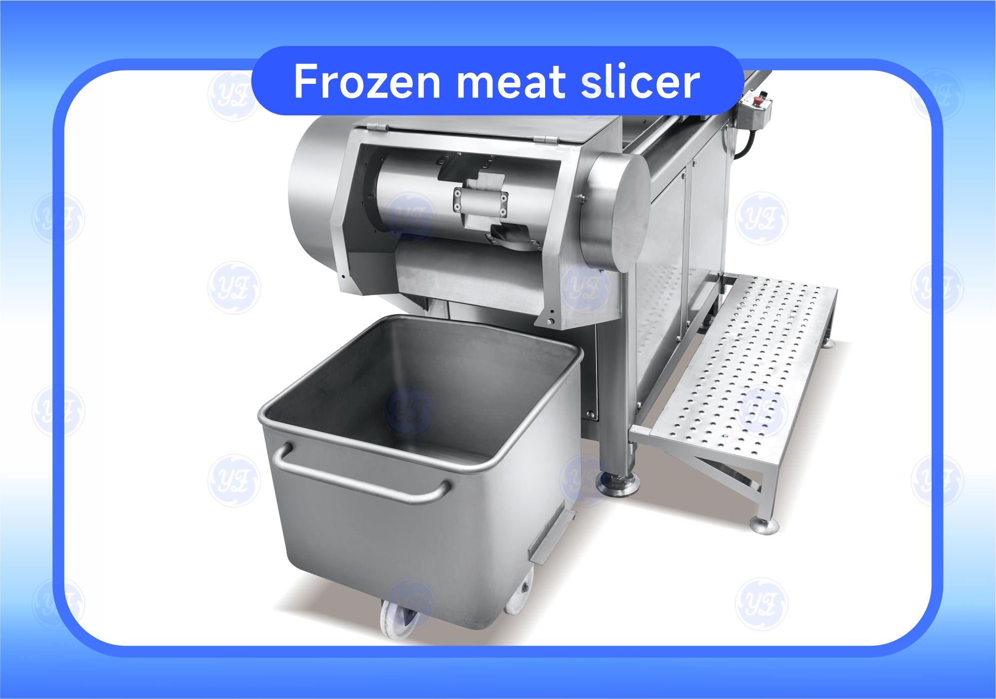 Frozen meat slicer