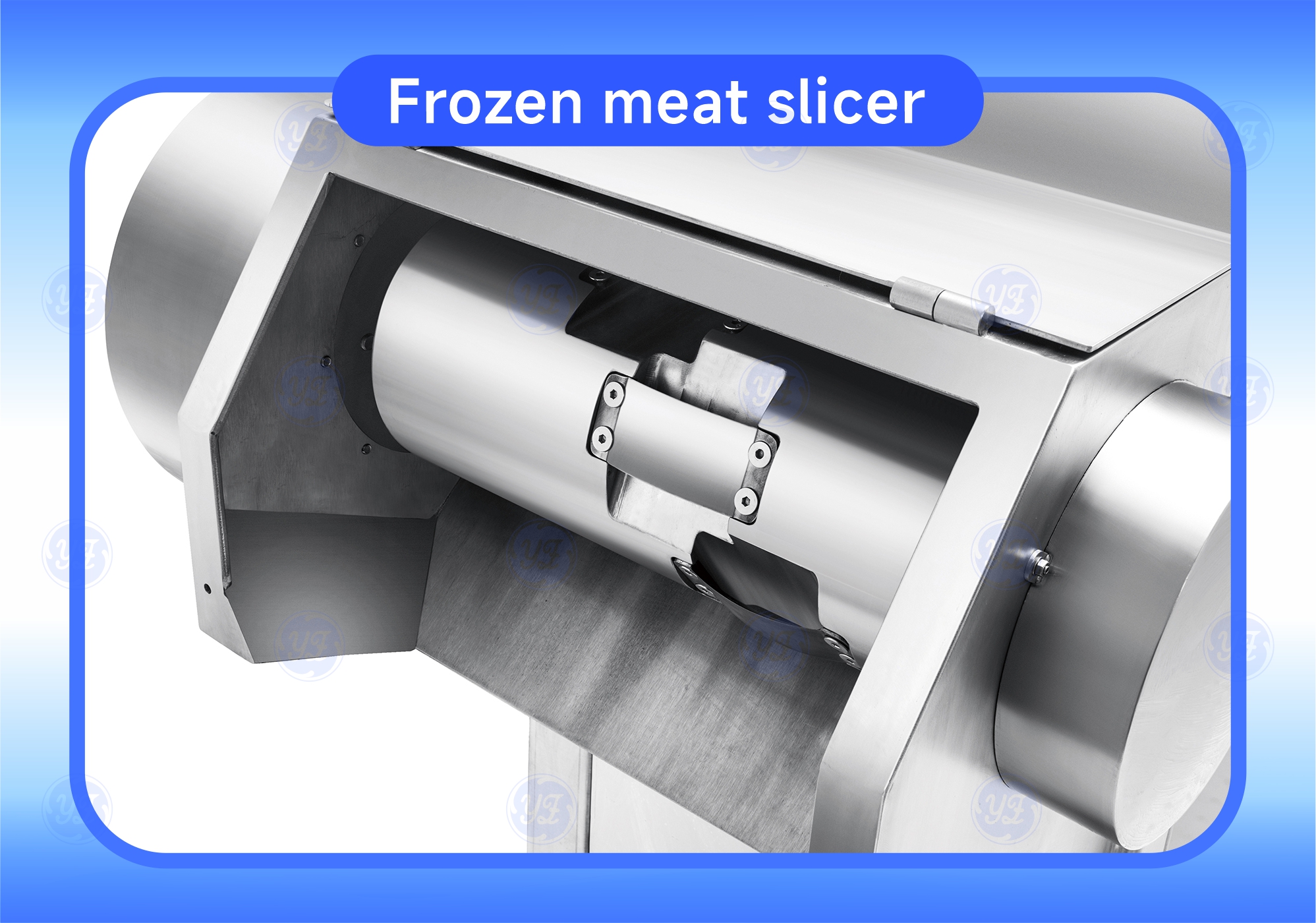 Frozen meat slicer
